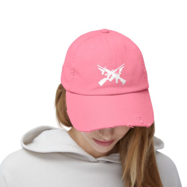 Crossed Firearms Distressed Cap - Image 20