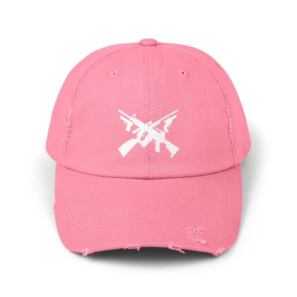 Crossed Firearms Distressed Cap - Image 17