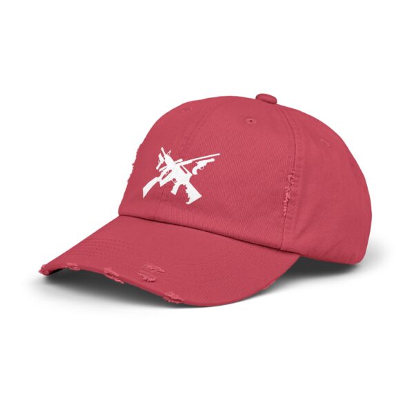 Crossed Firearms Distressed Cap - Image 6