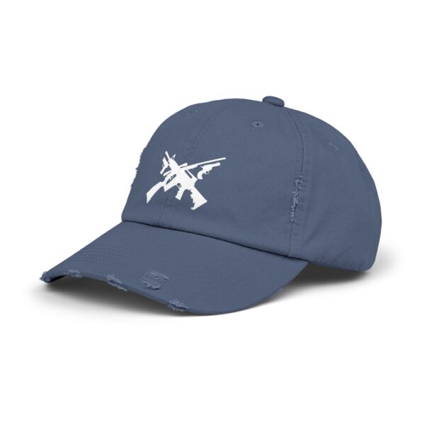 Crossed Firearms Distressed Cap - Image 10