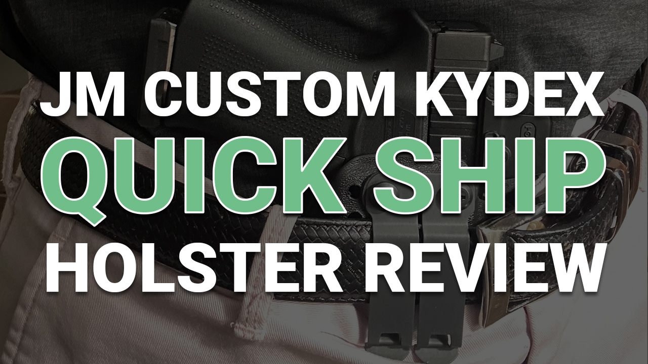 JM Custom Kydex AIWB Wing Claw 2.5 Holster Review