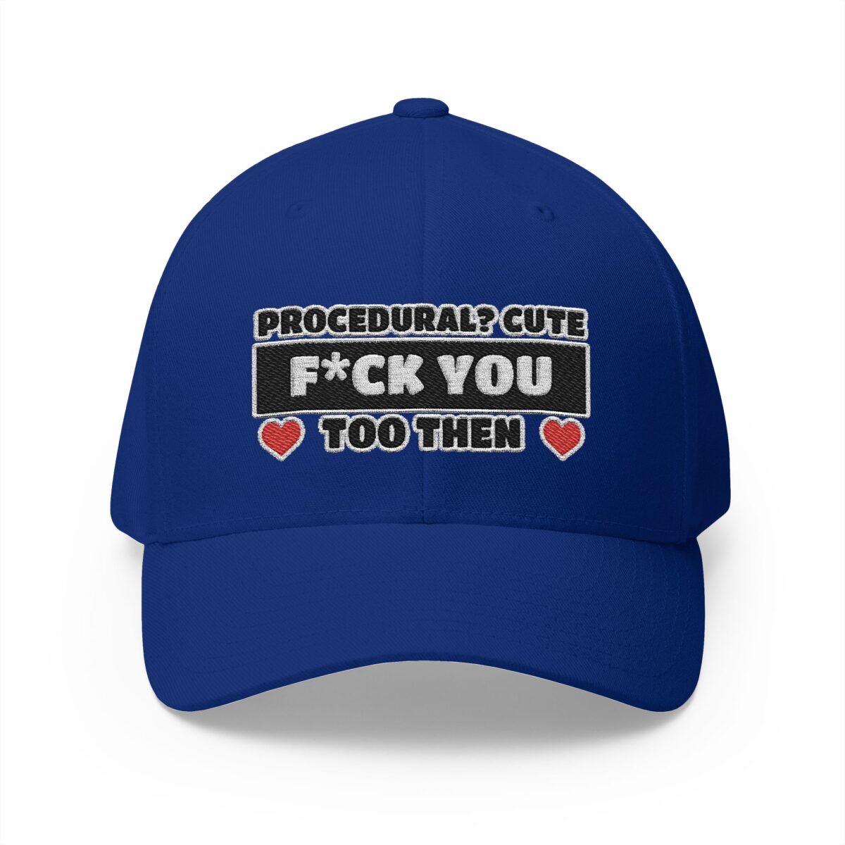 Procedural? Cute Embroidered Sports Cap - Image 9