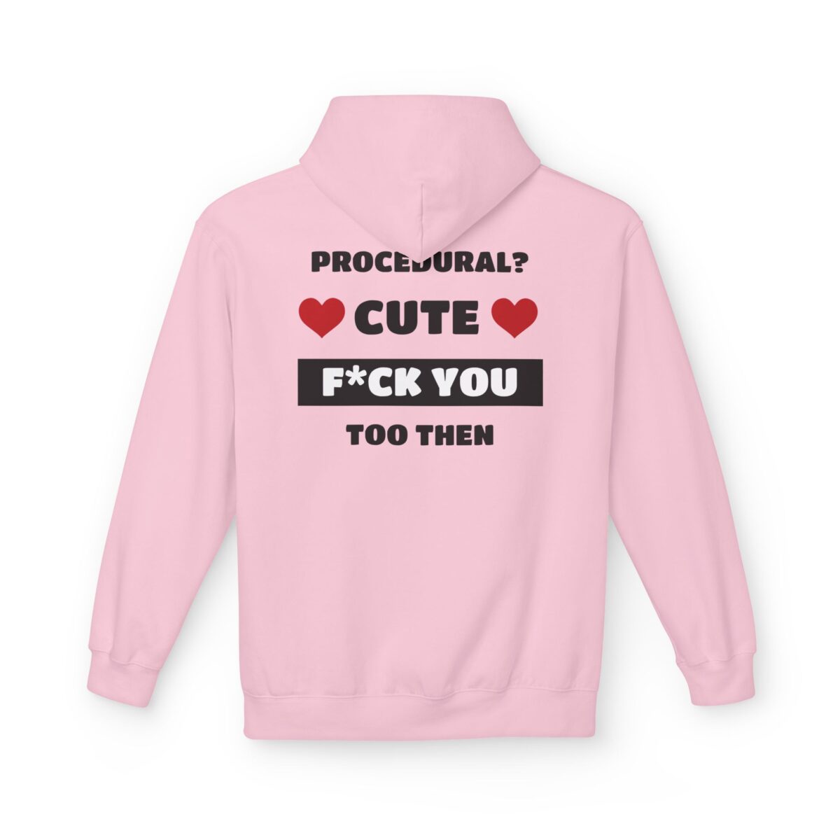 Procedural? Cute, Cowboy Fleece Hoodie - Image 17