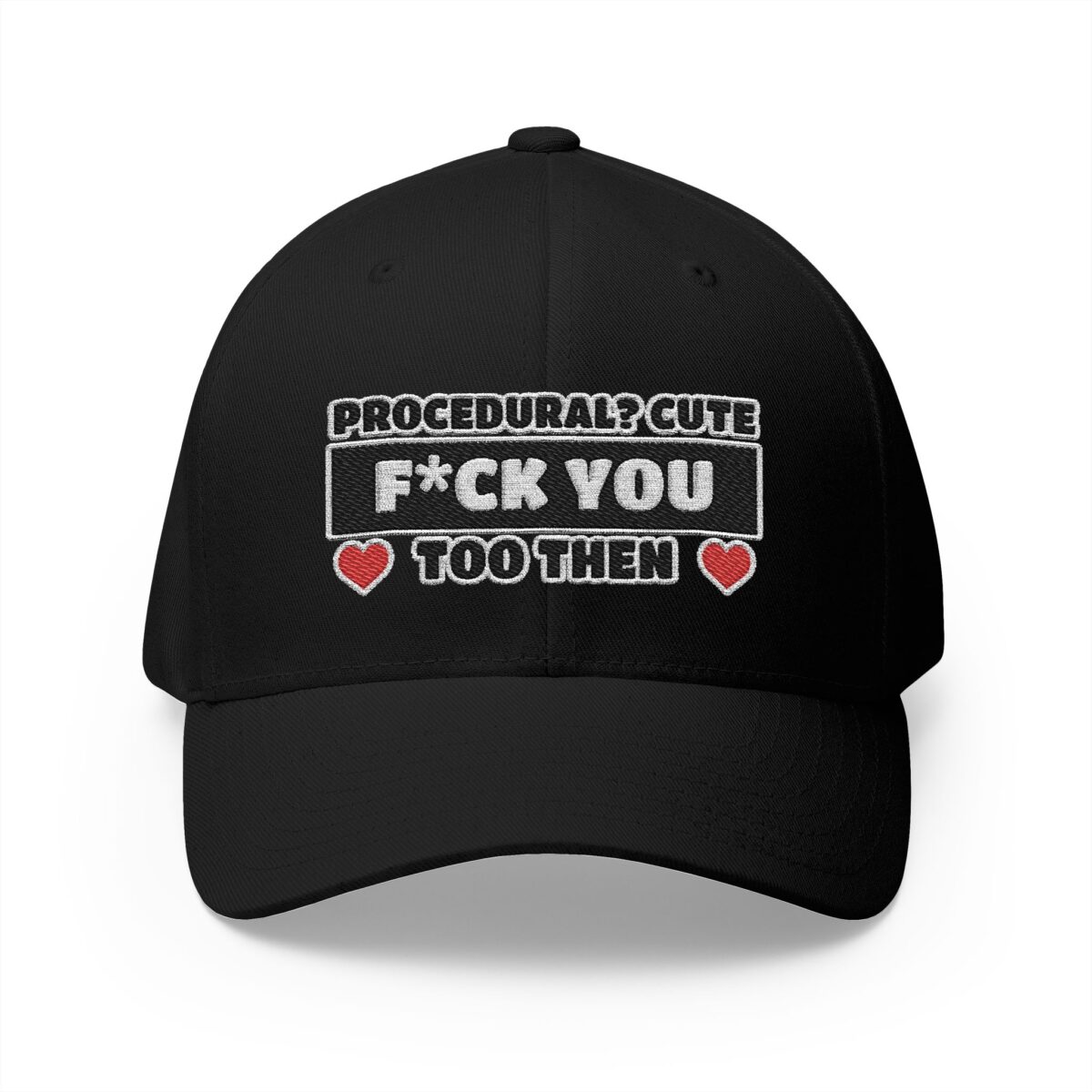 Procedural? Cute Embroidered Sports Cap - Image 10