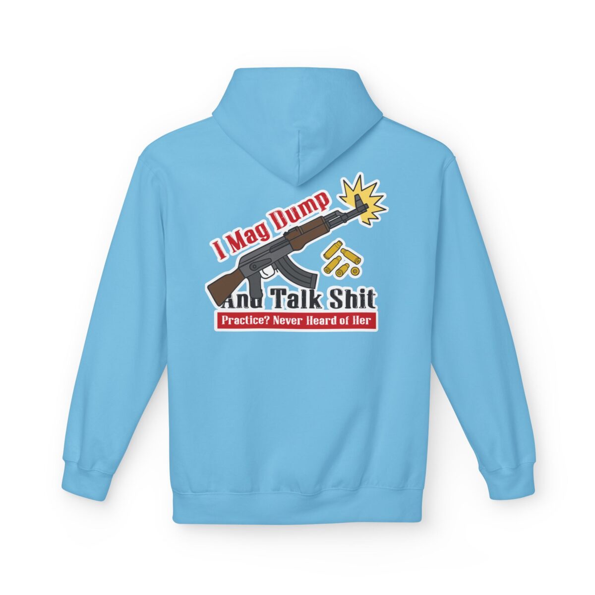 I Mag Dump and Talk Shit, Cowboy Fleece Hoodie - Image 5