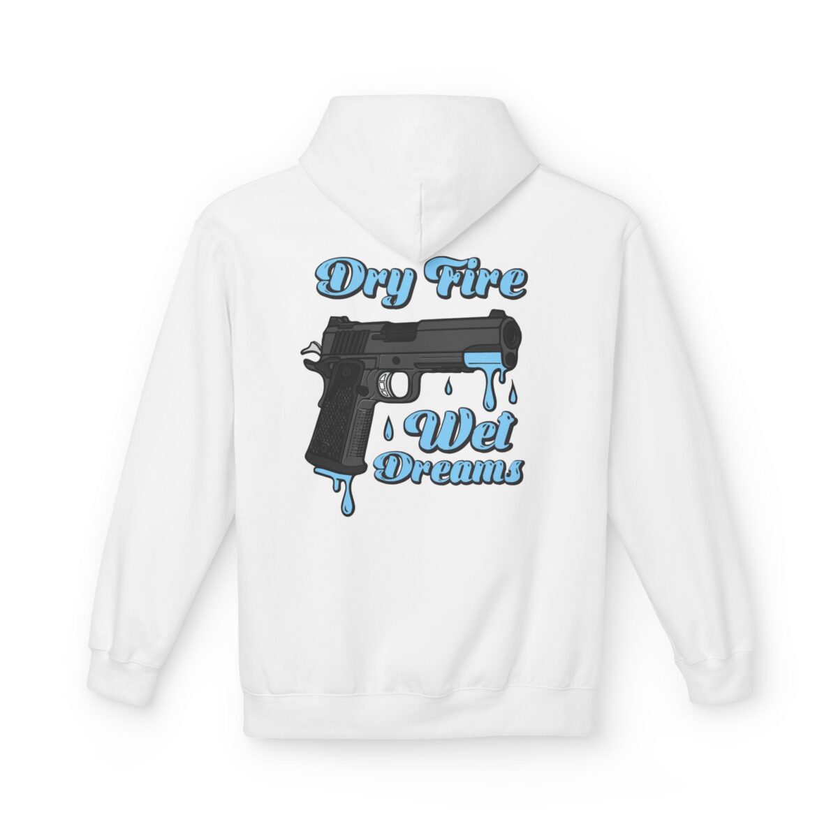 Dry Fire, Wet Dreams, Cowboy Fleece Hoodie - Image 5