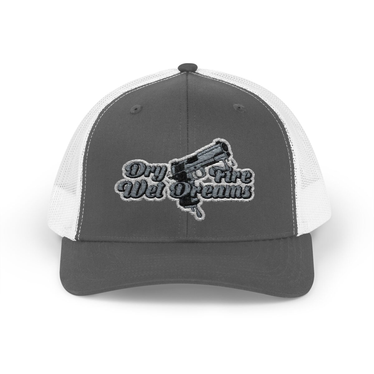 Dry Fire Wet Dreams Snapback Trucker Cap - Image 4