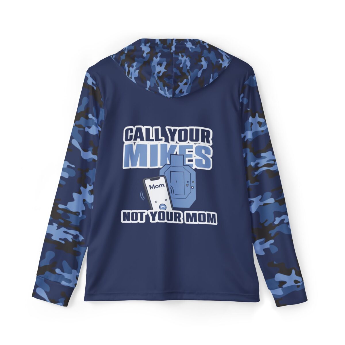 Call Your Mikes Blue Urban Camo Sun Shirt