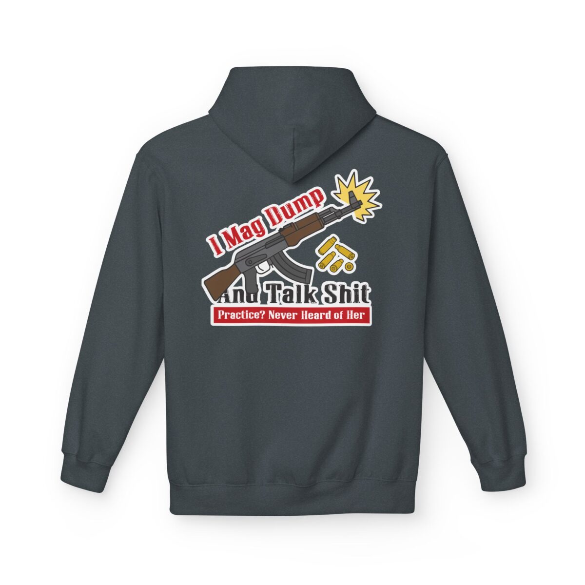 I Mag Dump and Talk Shit, Cowboy Fleece Hoodie - Image 13