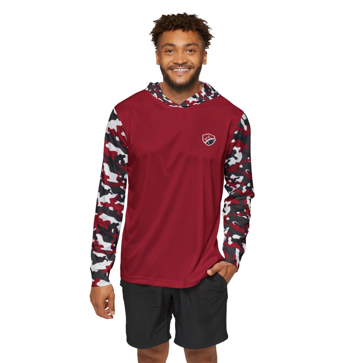 Red Urban Camo Range Rival Sun Shirt - Image 3