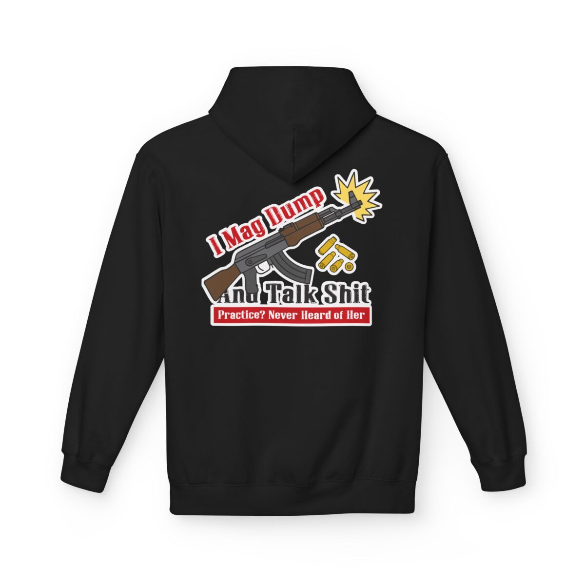 I Mag Dump and Talk Shit, Cowboy Fleece Hoodie