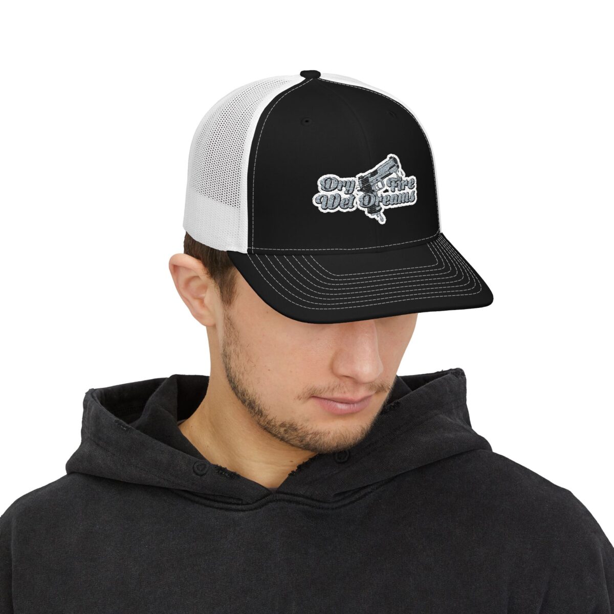 Dry Fire, Wet Dreams Richardson Truckers Hat - Image 3