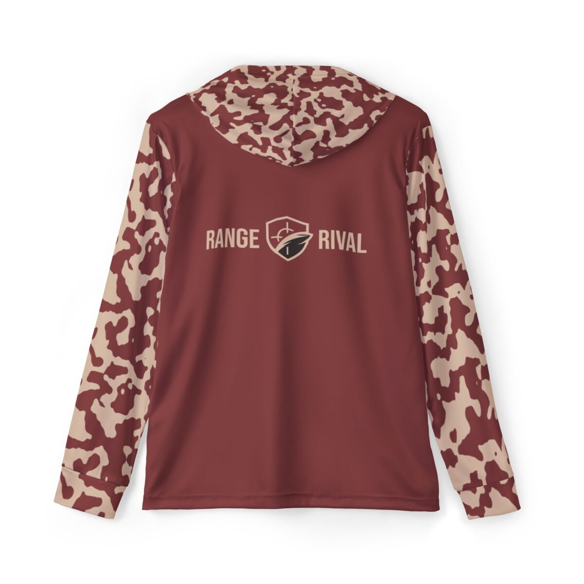 Red and Tan Camo Range Rival Sun Shirt