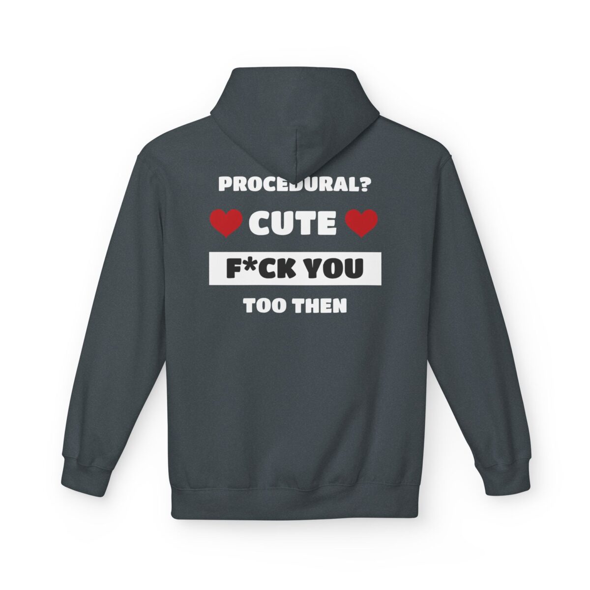 Procedural? Cute, Cowboy Fleece Hoodie - Image 13