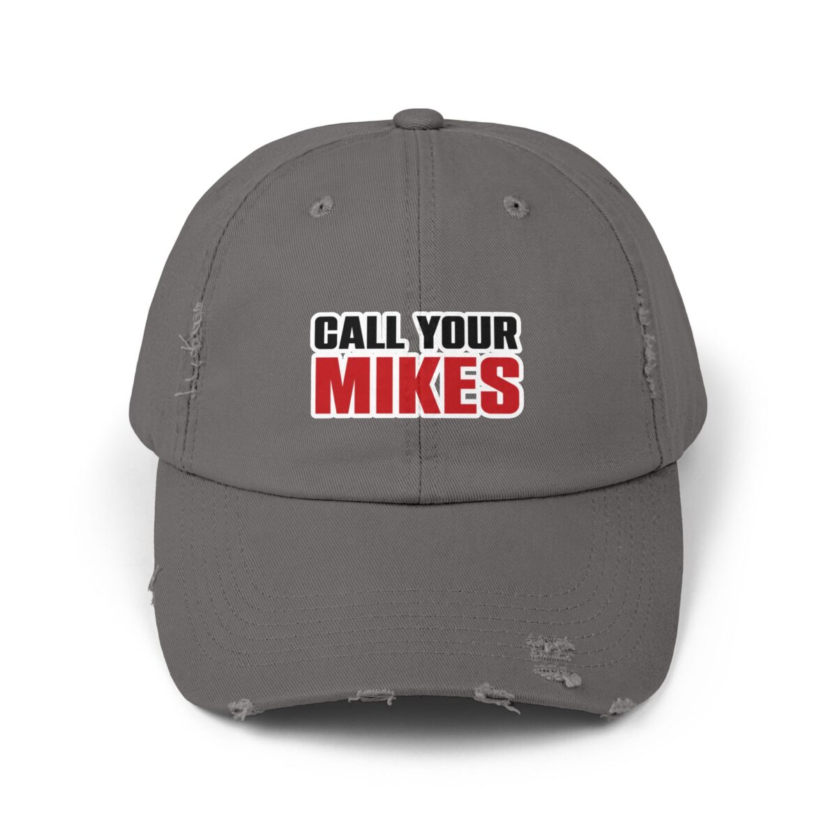 Call Your Mikes Distressed Cap