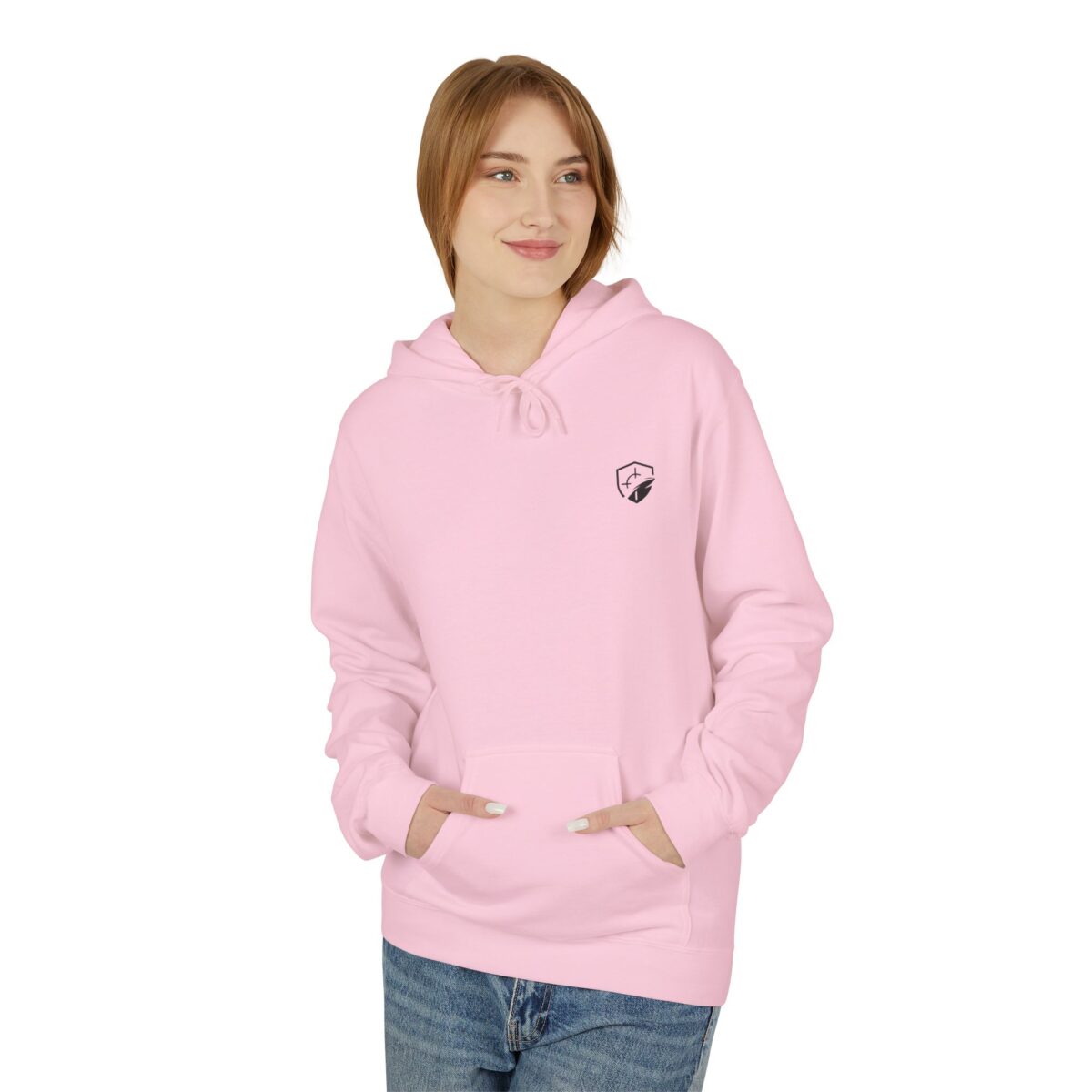Past Faster Princess, Cowboy Fleece Hoodie - Image 3