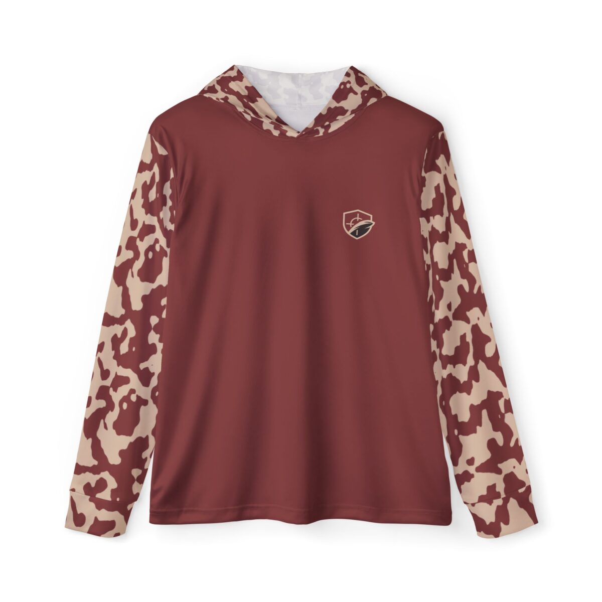 Red and Tan Camo Range Rival Sun Shirt - Image 2