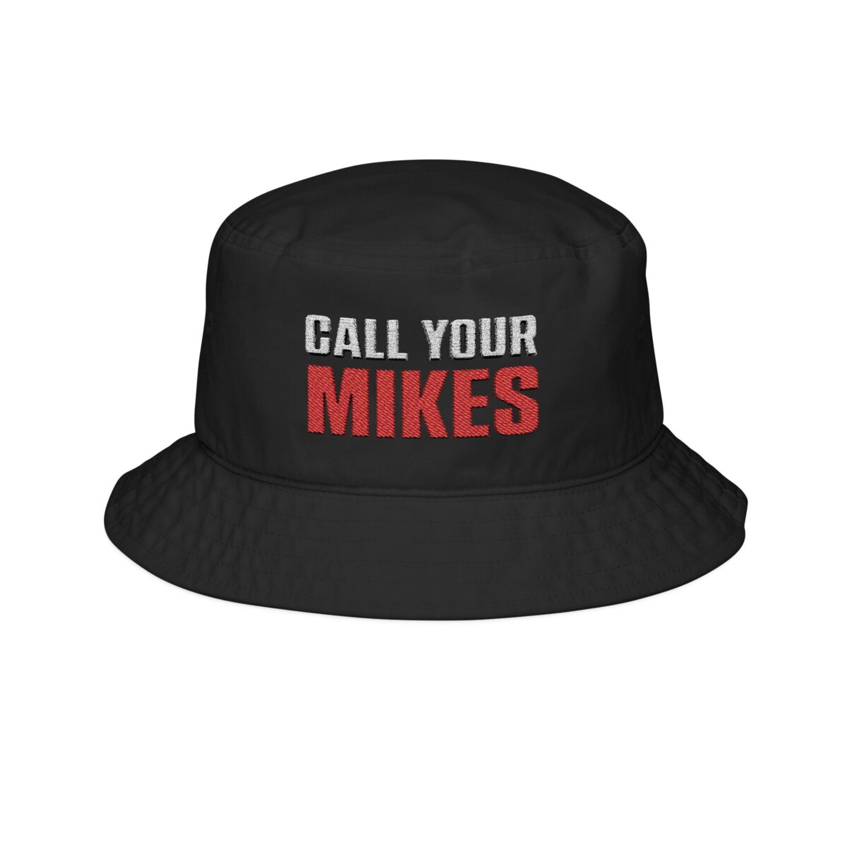 Call Your Mikes Embroidered Bucket Hat