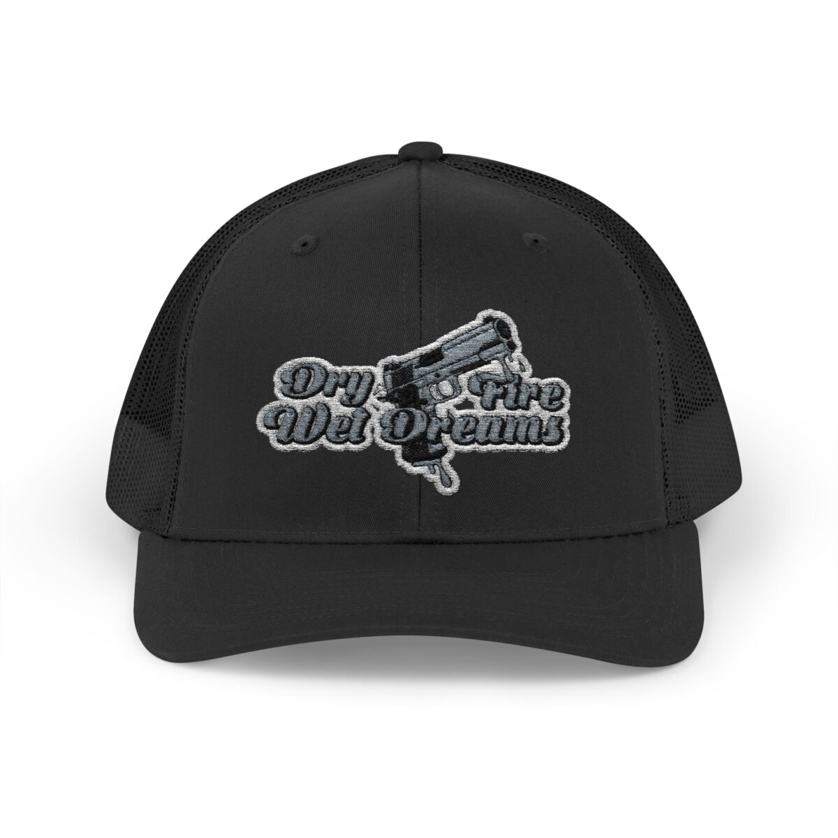 Dry Fire Wet Dreams Snapback Trucker Cap - Image 5
