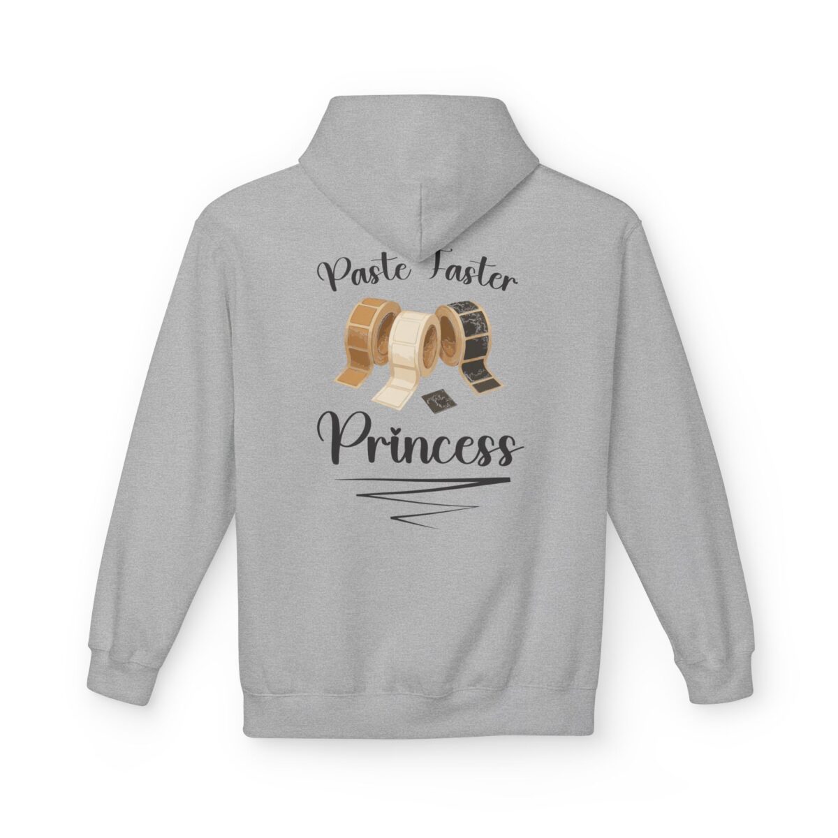 Past Faster Princess, Cowboy Fleece Hoodie - Image 15