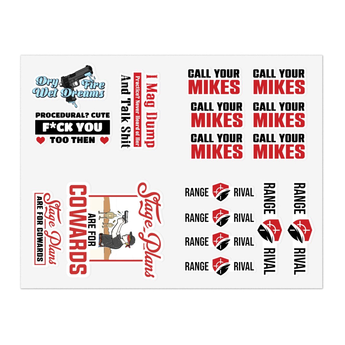 Range Rival Vinyl Sticker Assortment Pack - Image 5